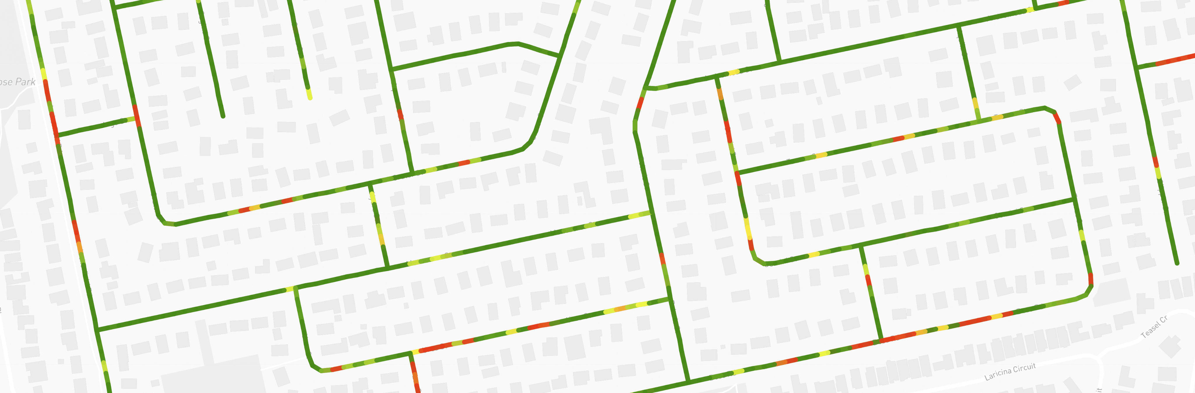 Map overview of hotspots